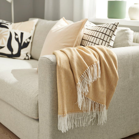 Winter Throw Beige