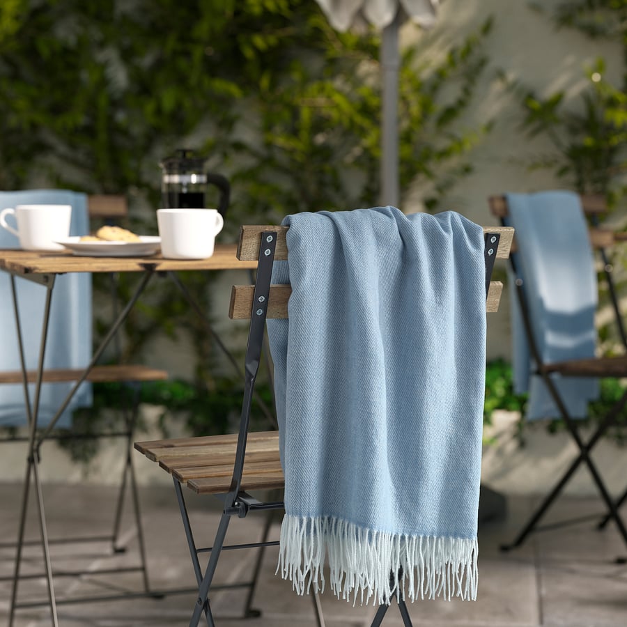 Winter Throw Blue