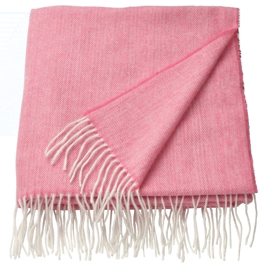 Winter Throw Pink