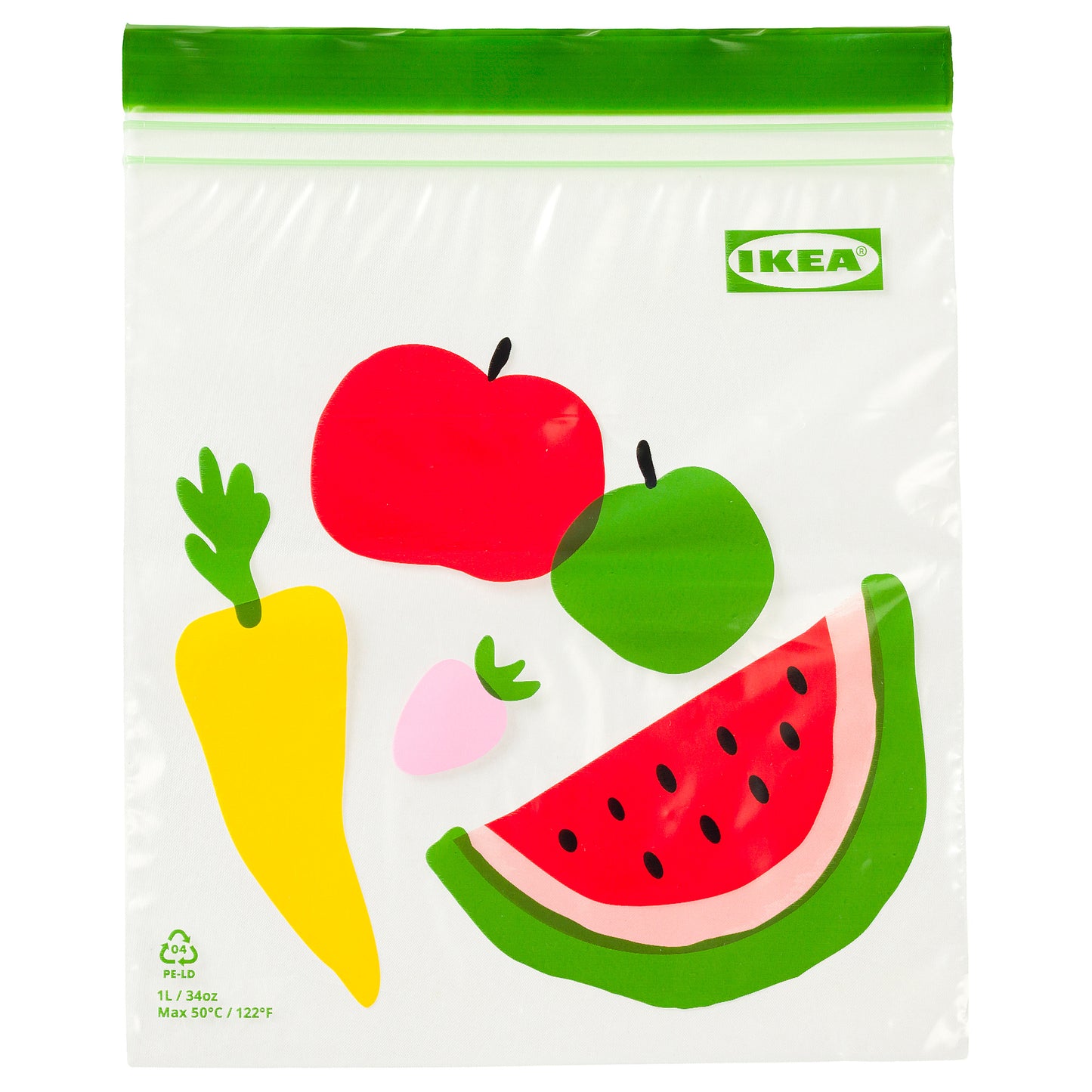 Resealable Bags 1L - Pack of 25