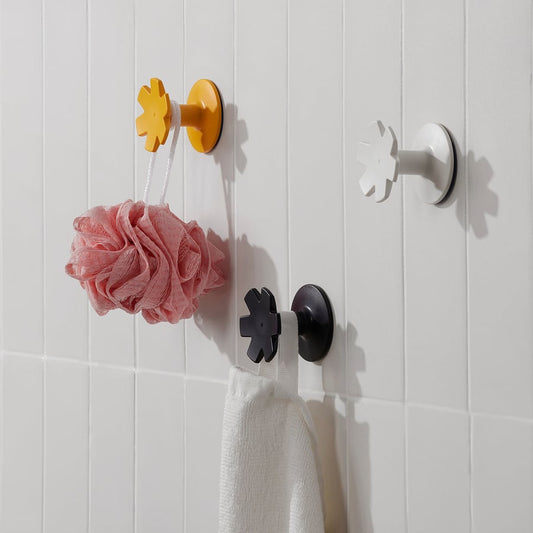 Multi-Color Wall Hooks Pack of 3