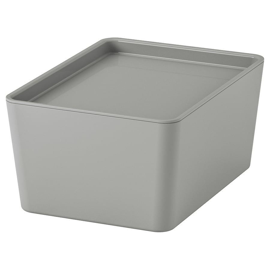 Box with Lid Grey