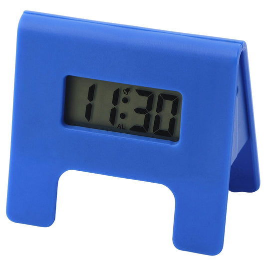 Mini Alarm Clock Blue