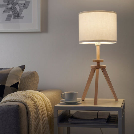 Table Lamp Birch Wood