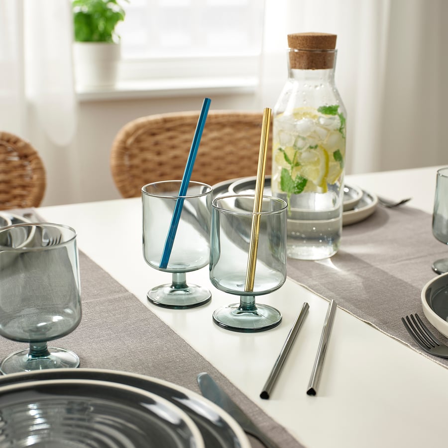 Steel Straw with Cleaning Brush