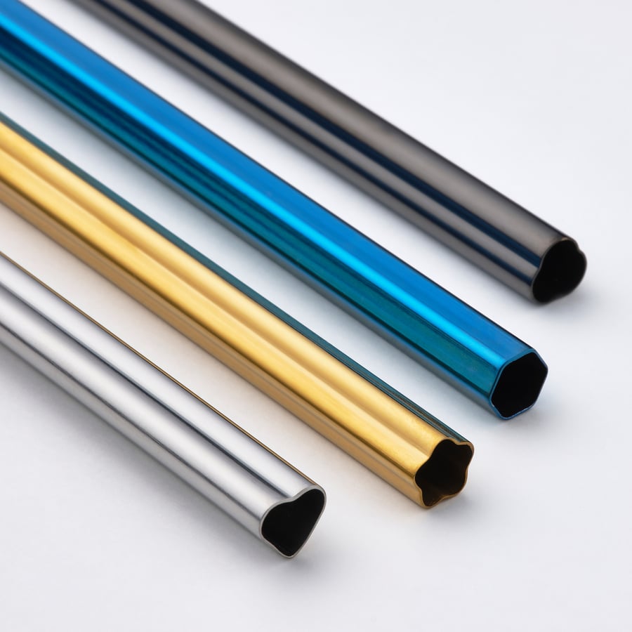 Steel Straw with Cleaning Brush