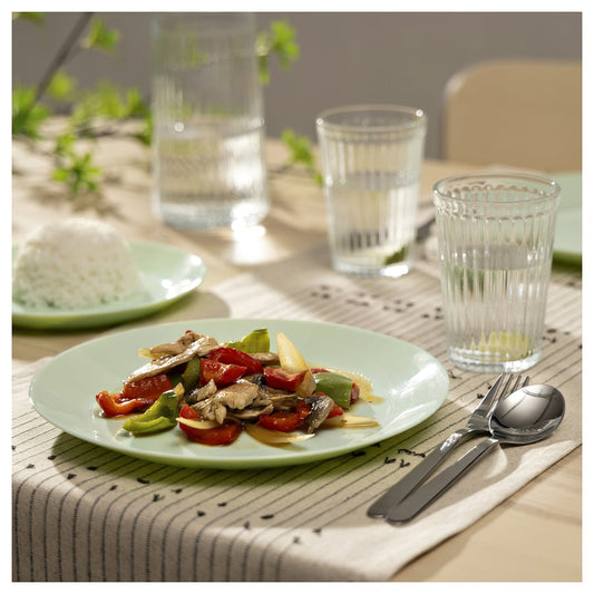 24-Pc Dinner Set Light Green