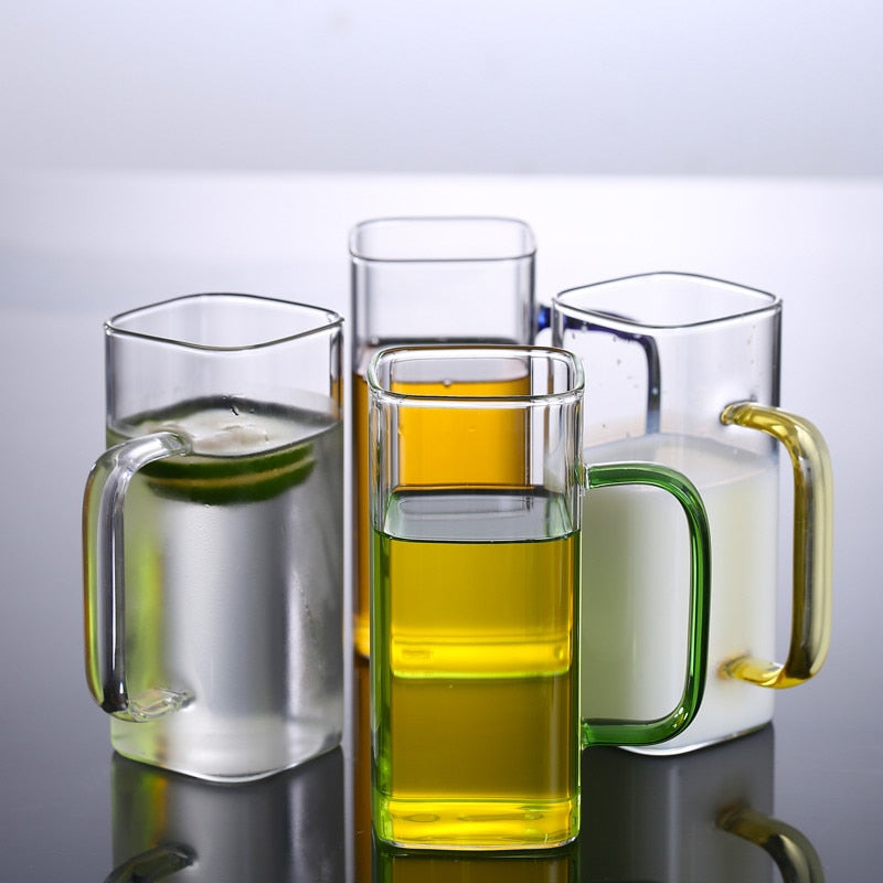 330ml Glass Mug - Pack of 3