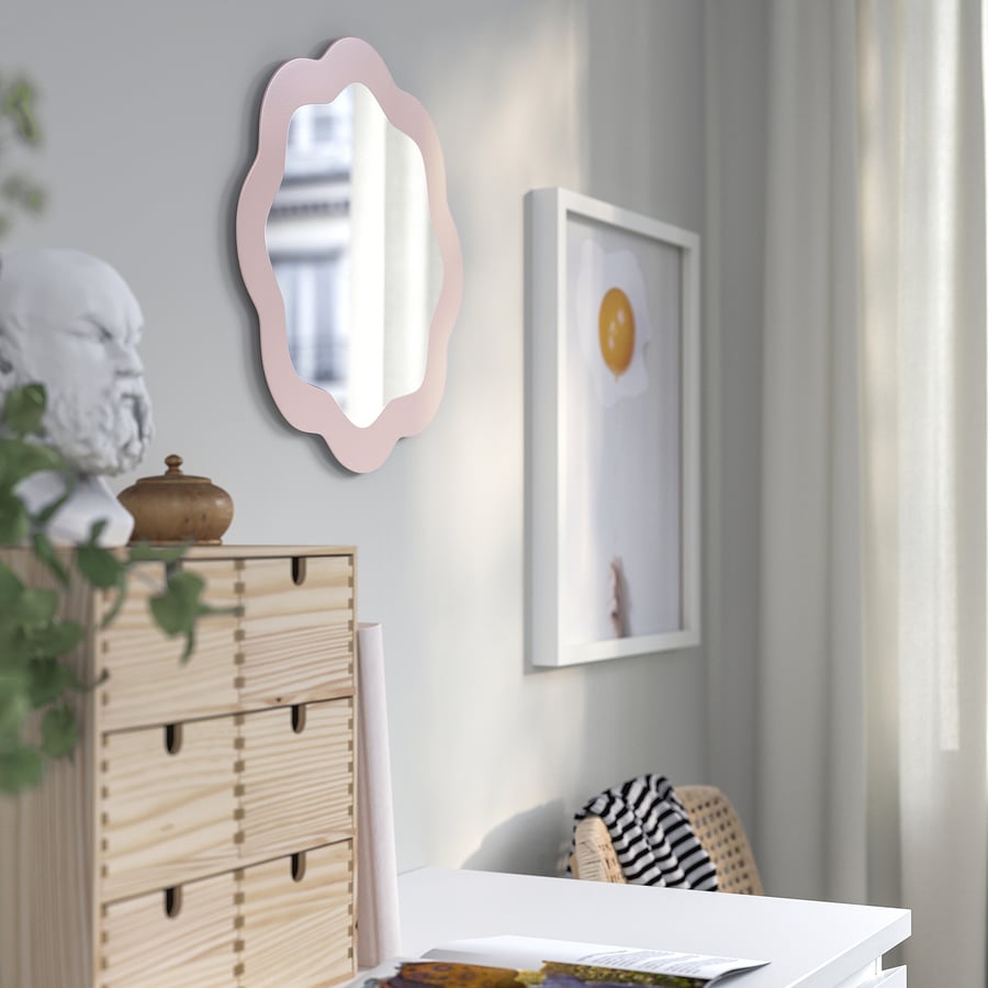 Wall Mirror Pink