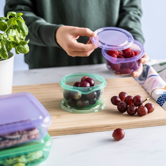 Snack Box with Lid Pack of 2
