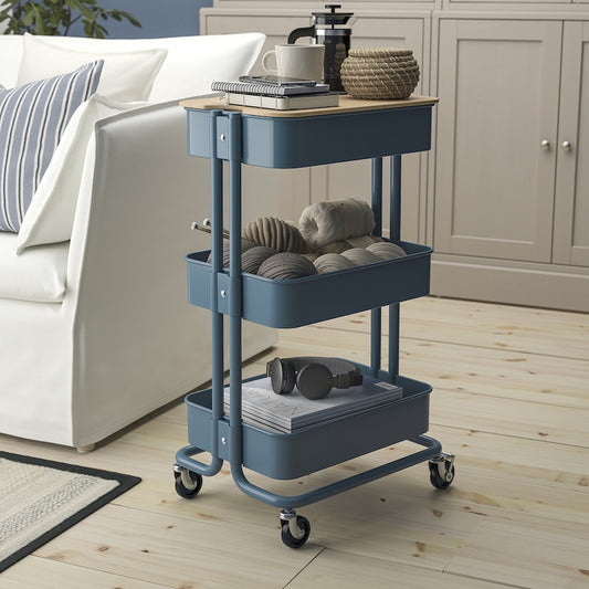 Utility Trolley Greyish Blue