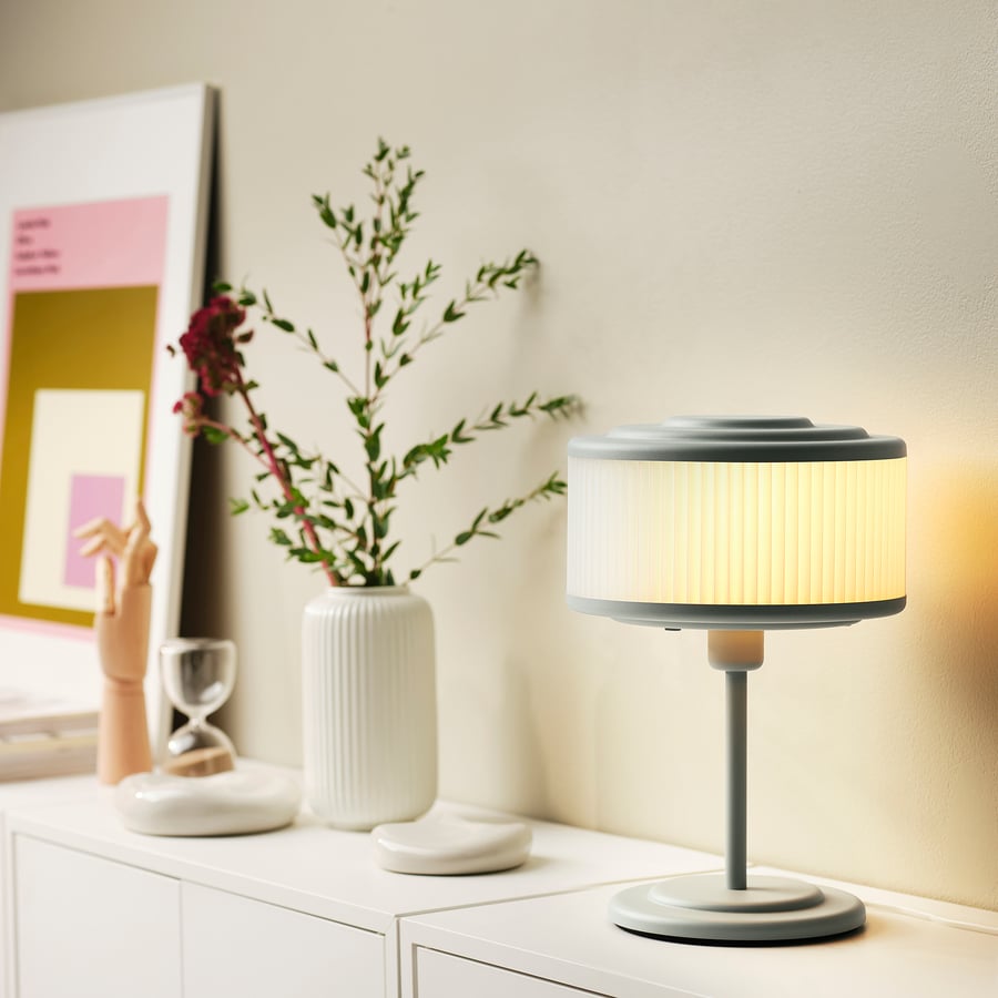 Table Lamp Grey