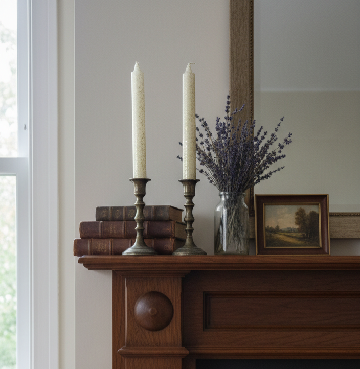 2 pc Dinner Candle Set - Sparkle