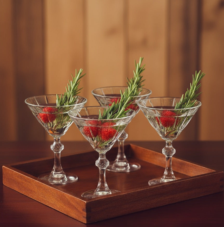 Crystal Glass Pack of 4