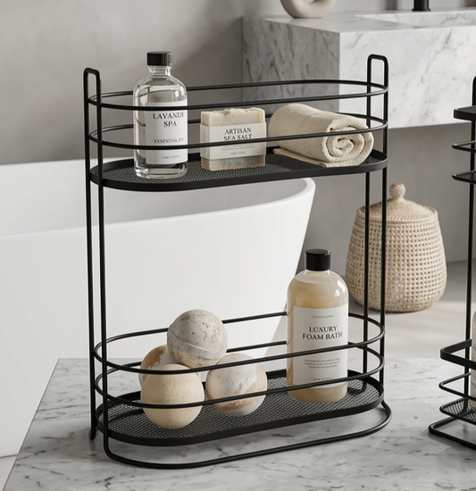2-Tier Storage Rack Oval