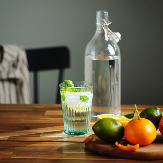 310ml Glass Set of 4 Green