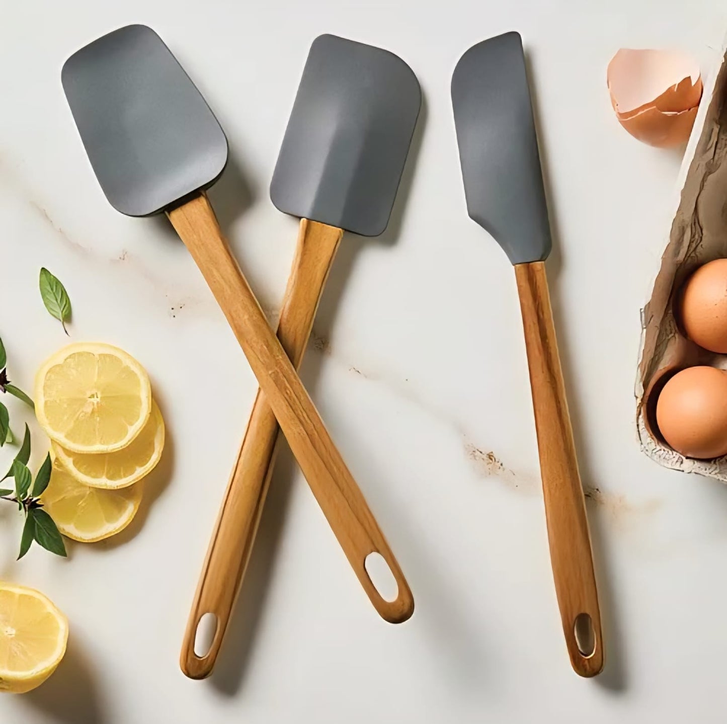 Set of 3 Silicon Spatula