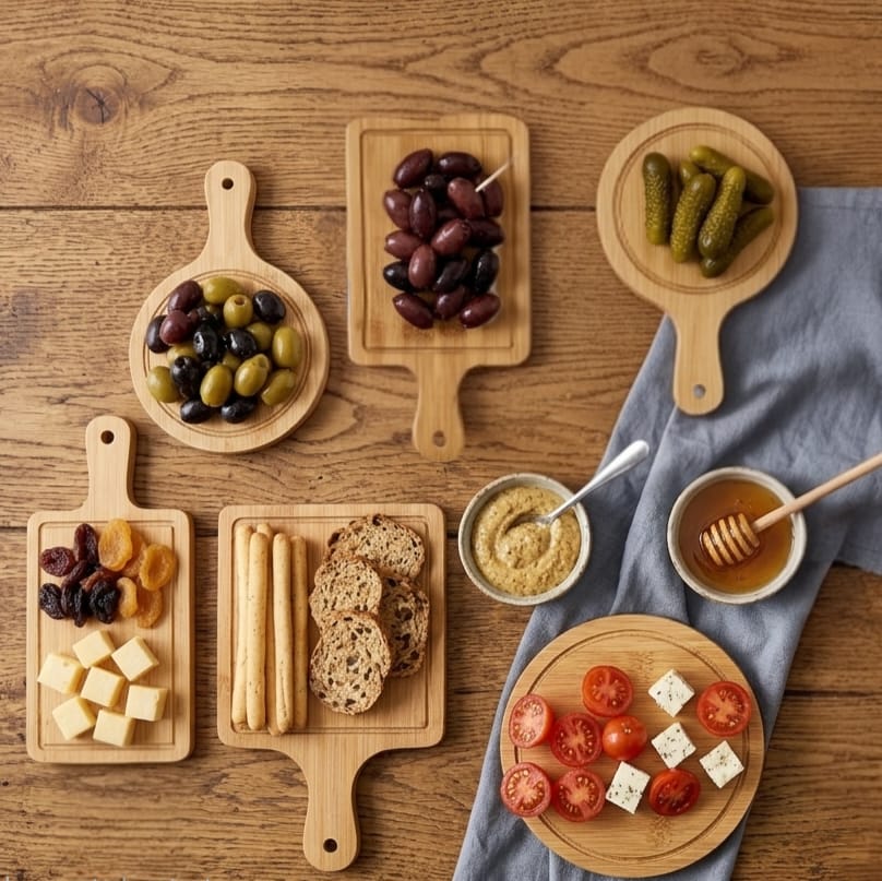 Set of 6 Mini Serving Boards