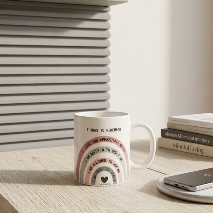 330ml Tea/Coffee Mug - Rainbow