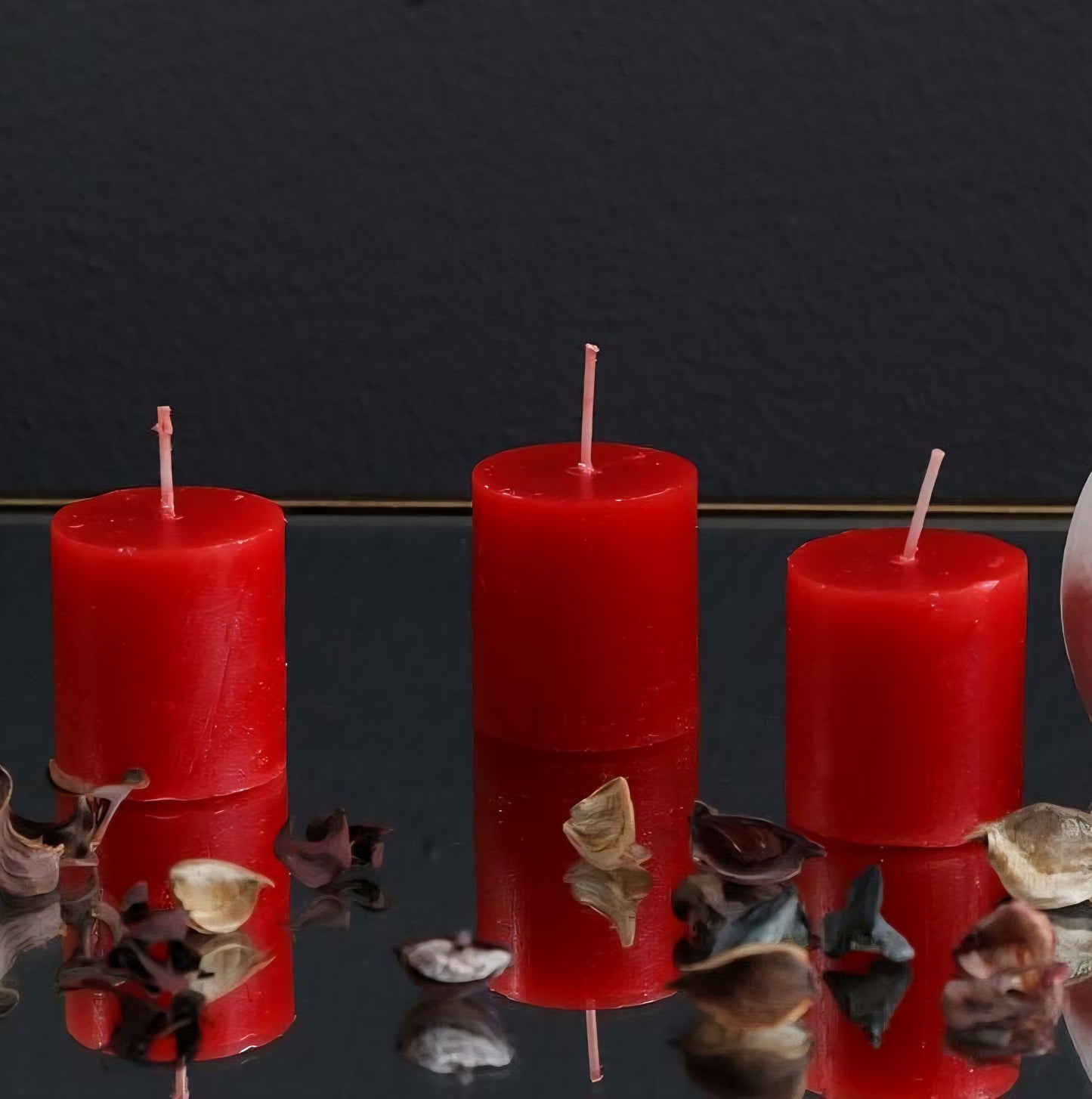 Scented Pillar Candle - Pack of 4