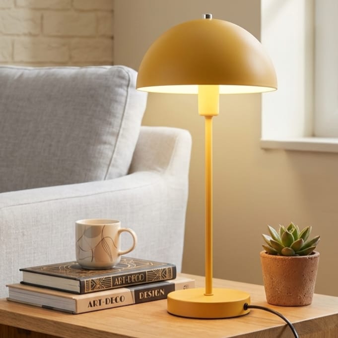 Table Lamp - Yellow