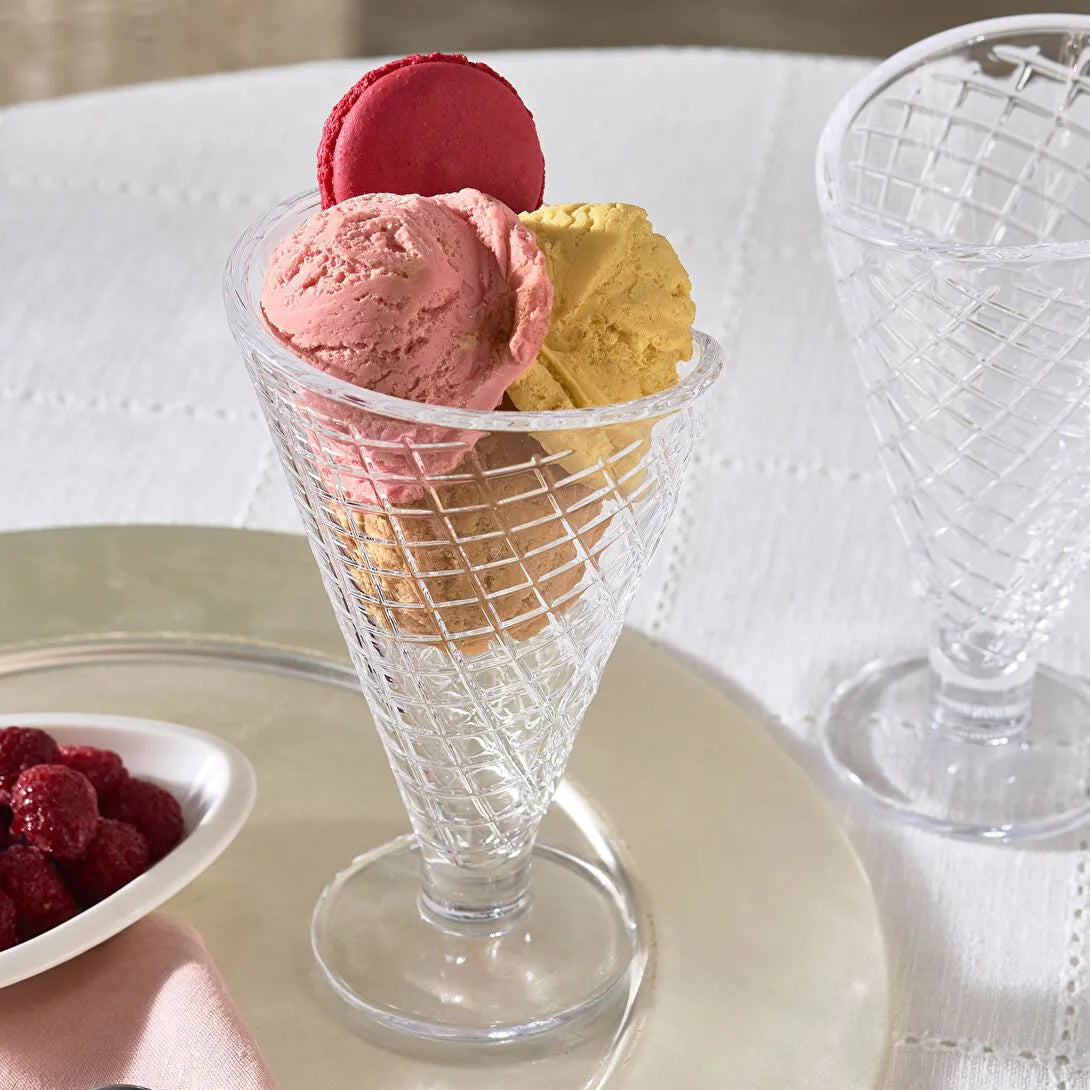 Ice Cream Glass Cups Set of 6