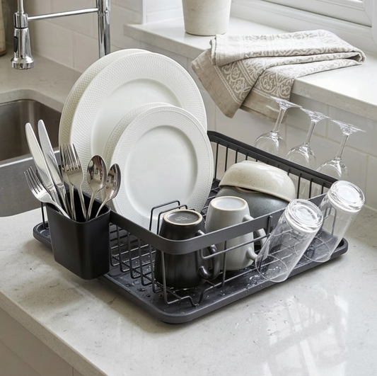 Dish Drying Rack - Black