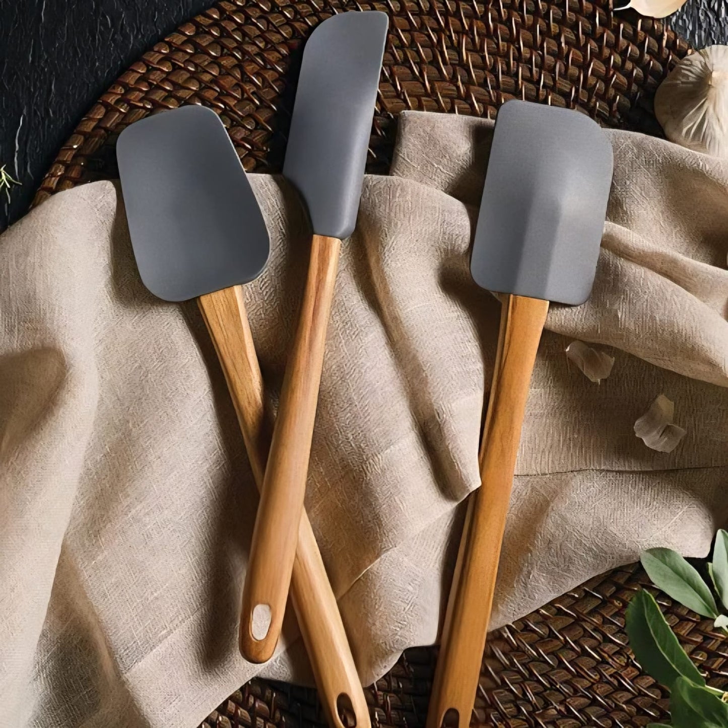 Set of 3 Silicon Spatula