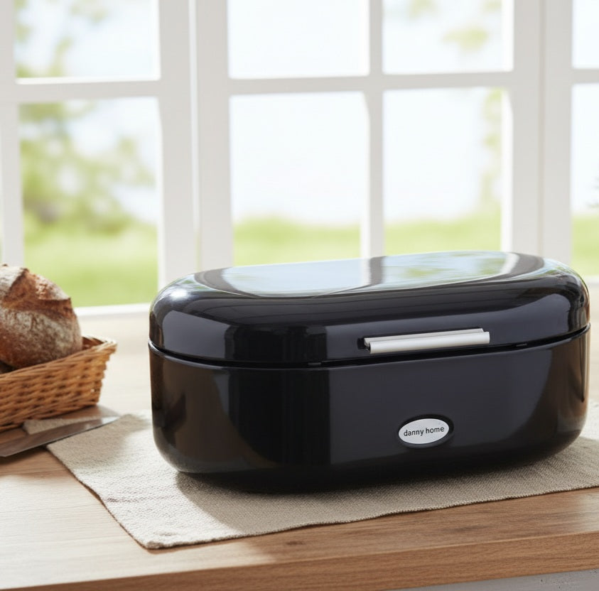 Bread Storage Box - Black
