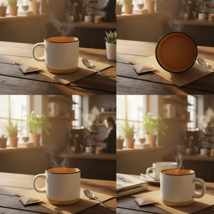 400ml Tea/Coffee Mug - Set of 6