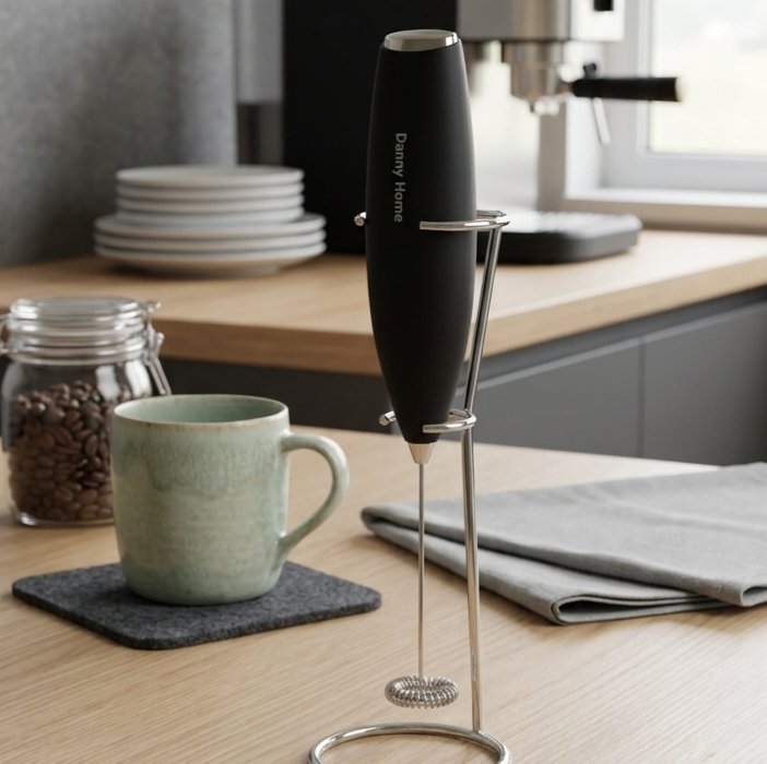 Milk Frother With Stand