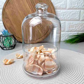 Glass Dome with Base