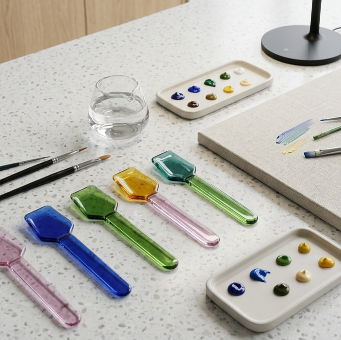 Glass Spoon - Pk of 6
