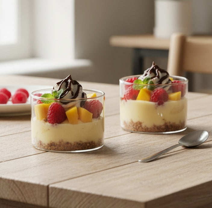 Clear Glass 200ml - Pack of 4