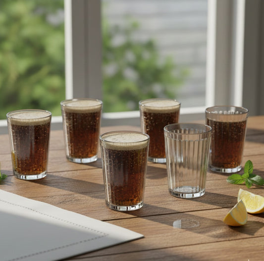 Clear Glass 200ml - Pack of 6