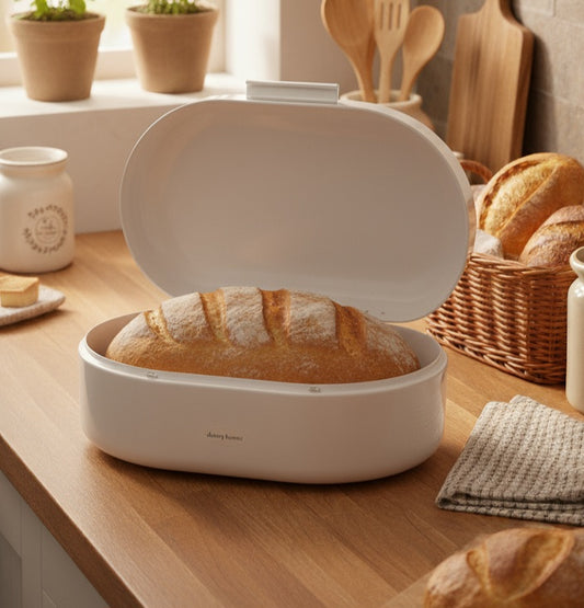 Bread Storage Box - White