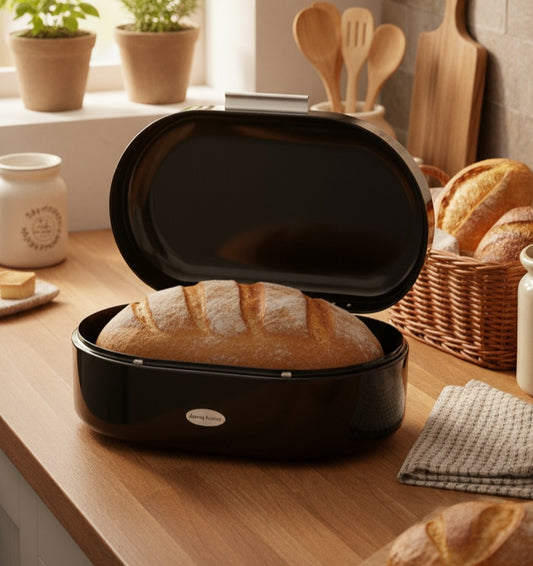 Bread Storage Box - Black