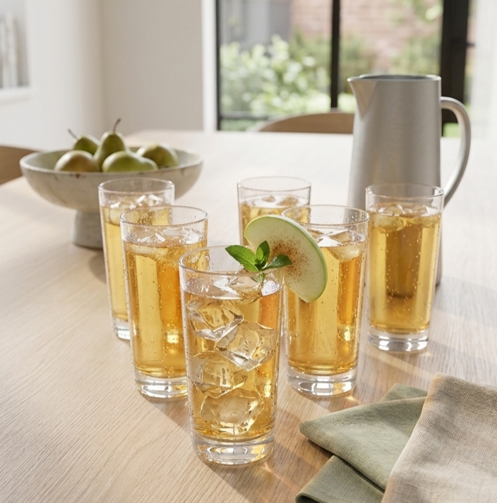Clear Glass Set of 6