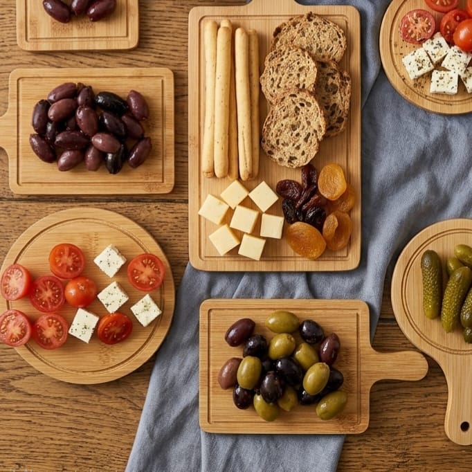 Set of 6 Mini Serving Boards