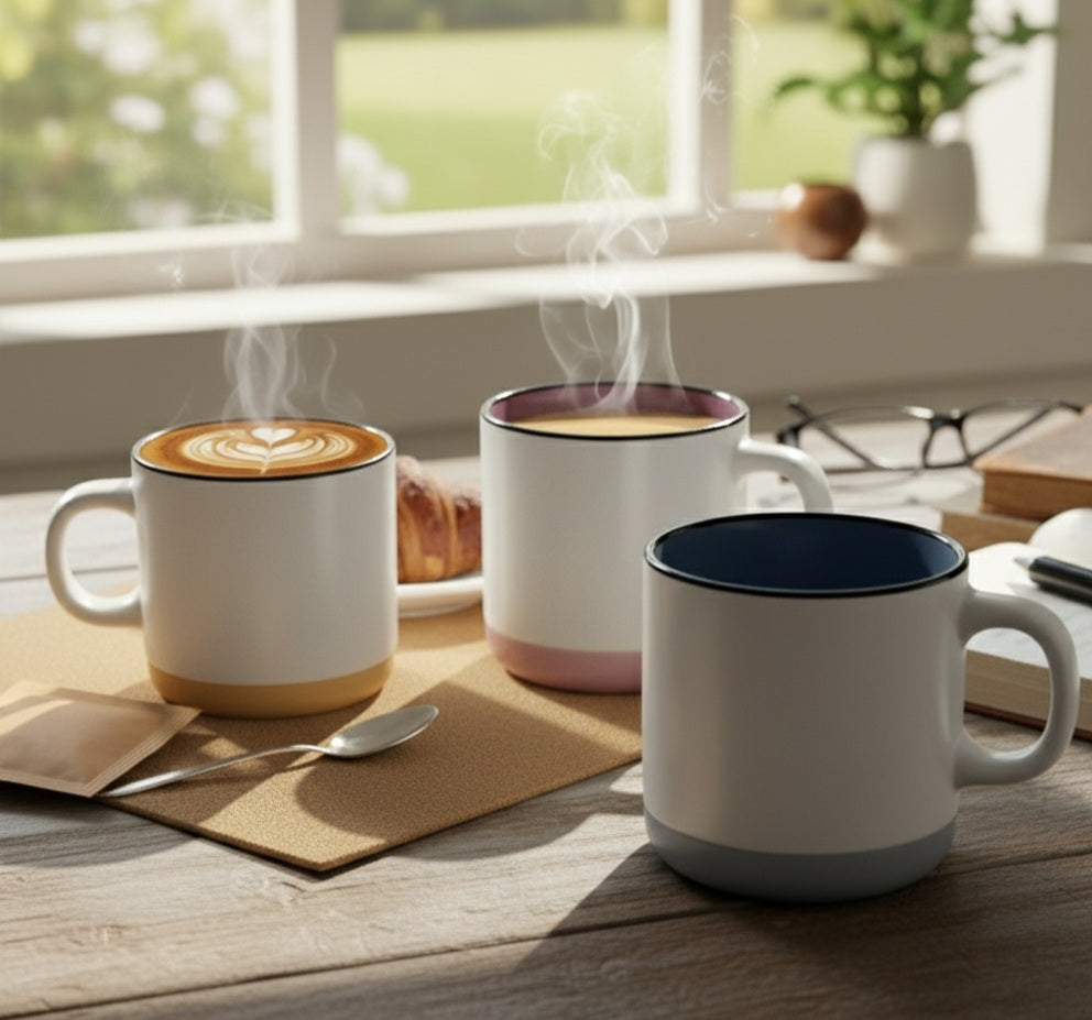 400ml Tea/Coffee Mug - Set of 6