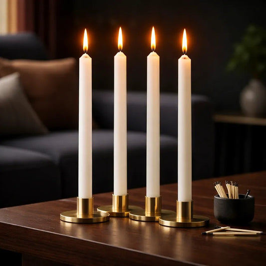 4 pc Dinner Candle Set