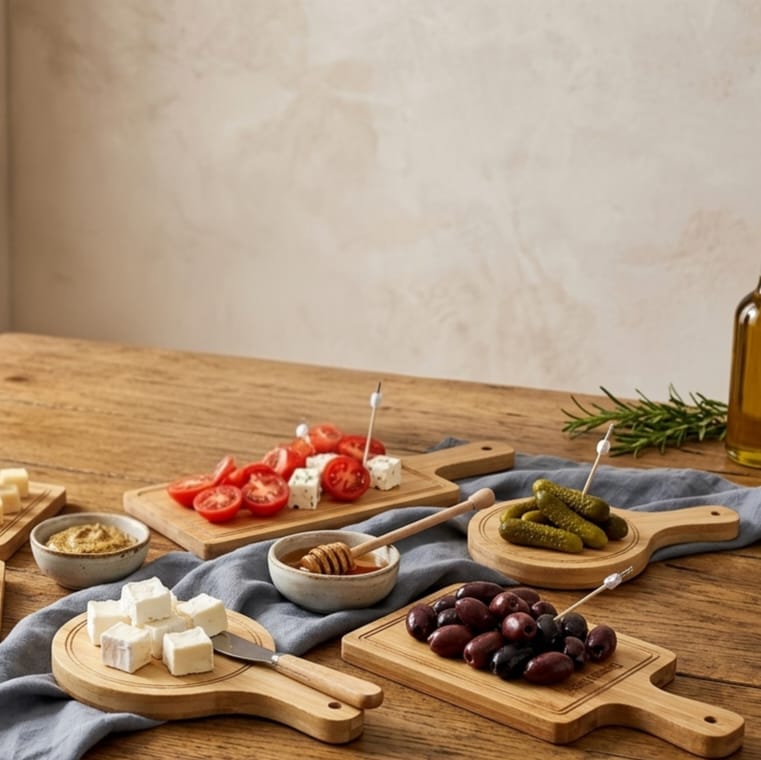 Set of 6 Mini Serving Boards