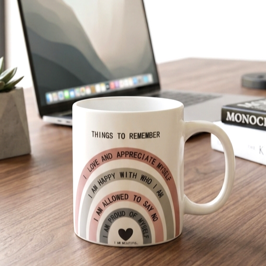 330ml Tea/Coffee Mug - Rainbow