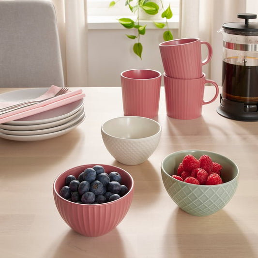 Bowl Set - Patterned - Pack of 3