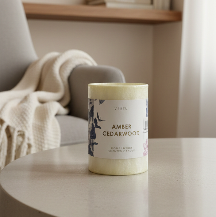 Scented Candle Block - 10cm