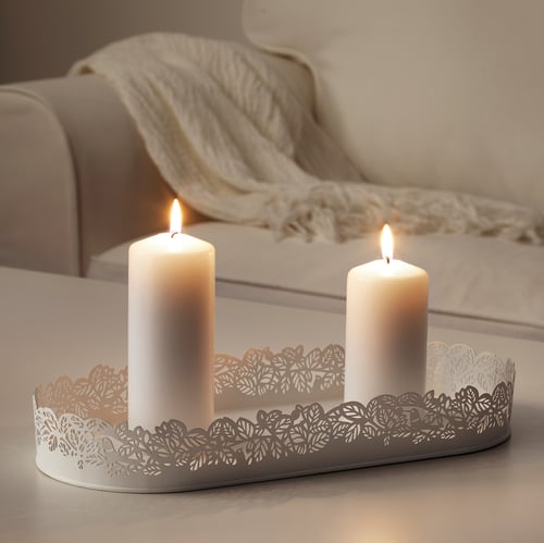 Candle/Plant Dish - Oval