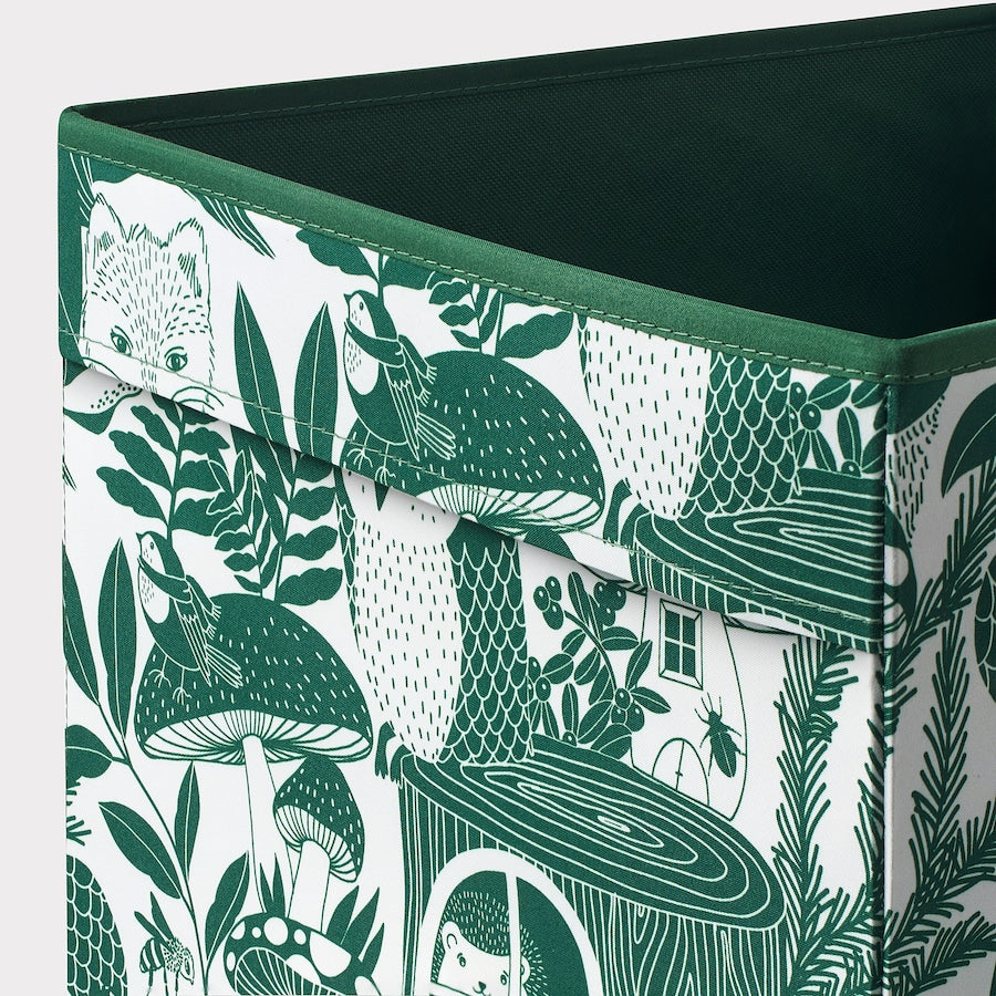 Storage Box - Green Printed