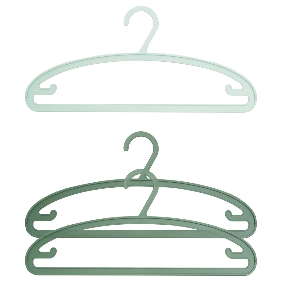 Hanger Green Pack of 3