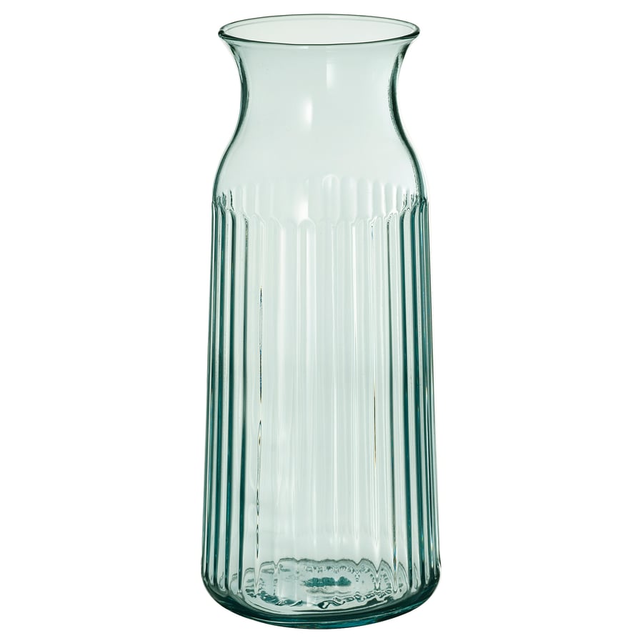 1L Glass Carafe Turquoise
