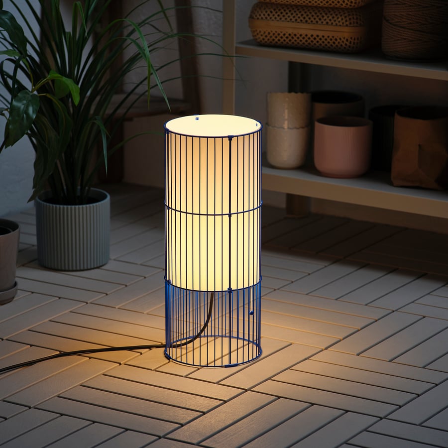 Ceiling & Floor Lamp Blue